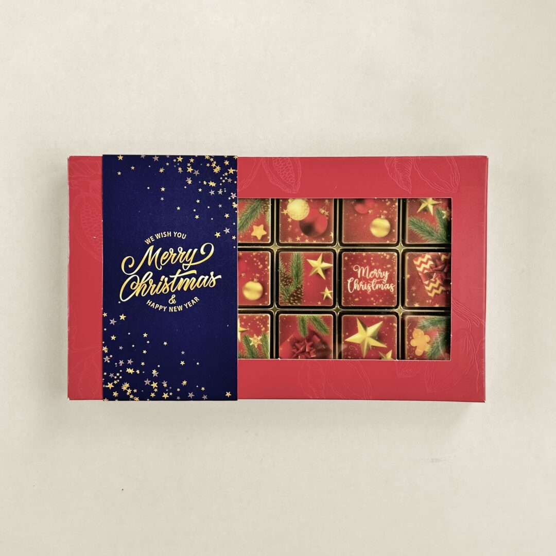 Chocoladeblokjes 18 kerst