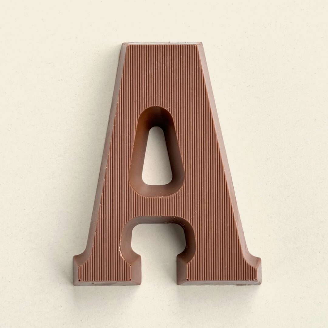 Chocoladeletter A Melk