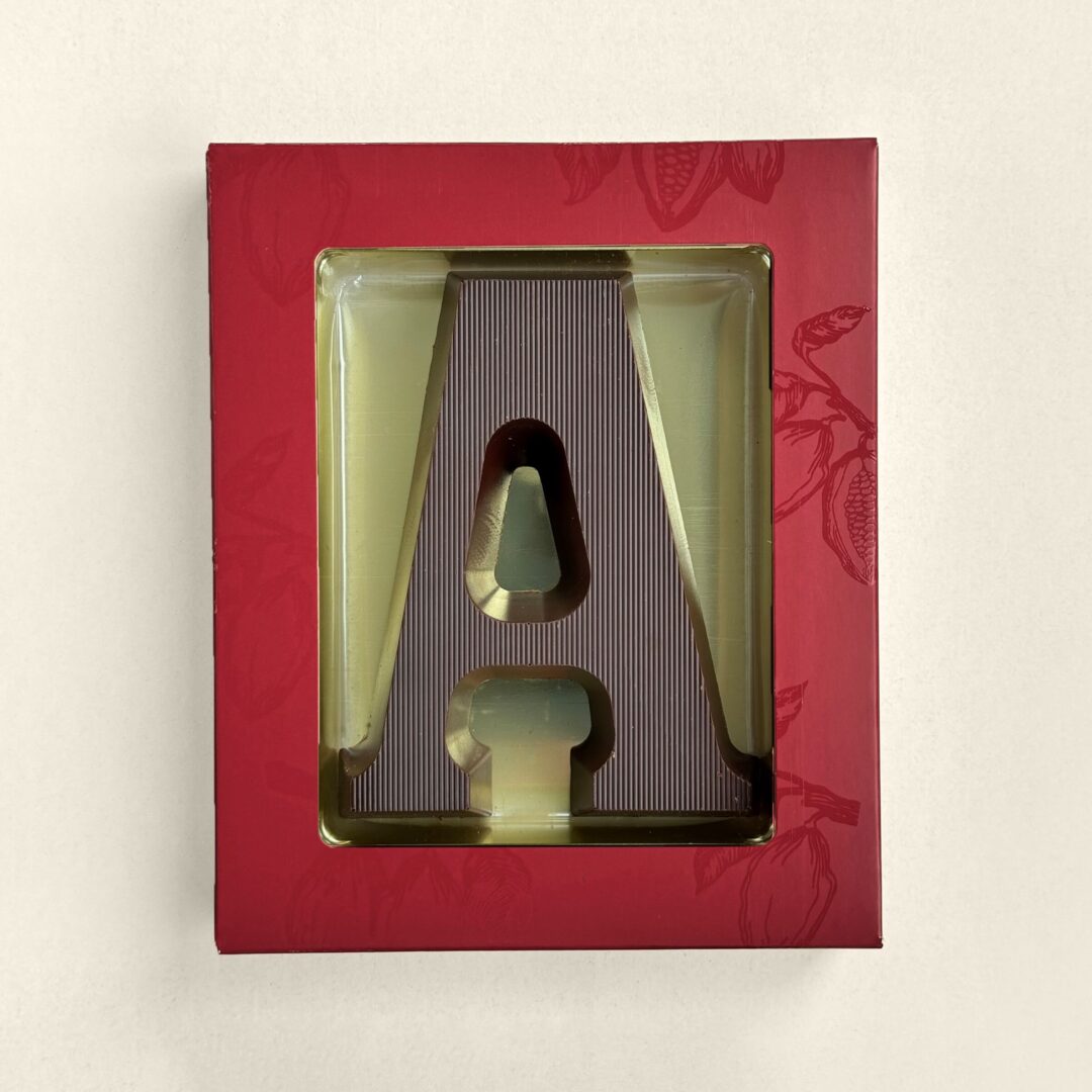 Chocoladeletter A Puur