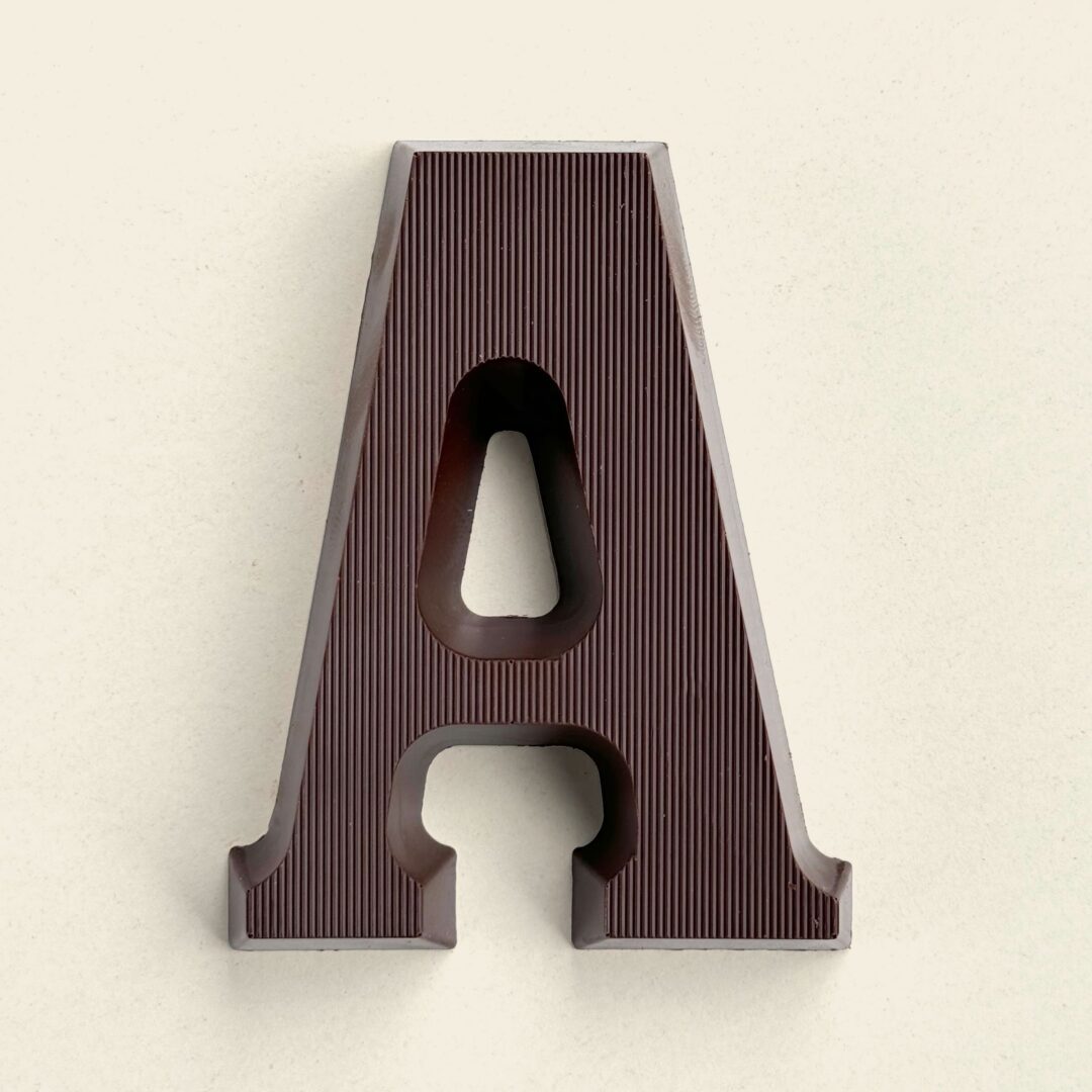 Chocoladeletter A Puur