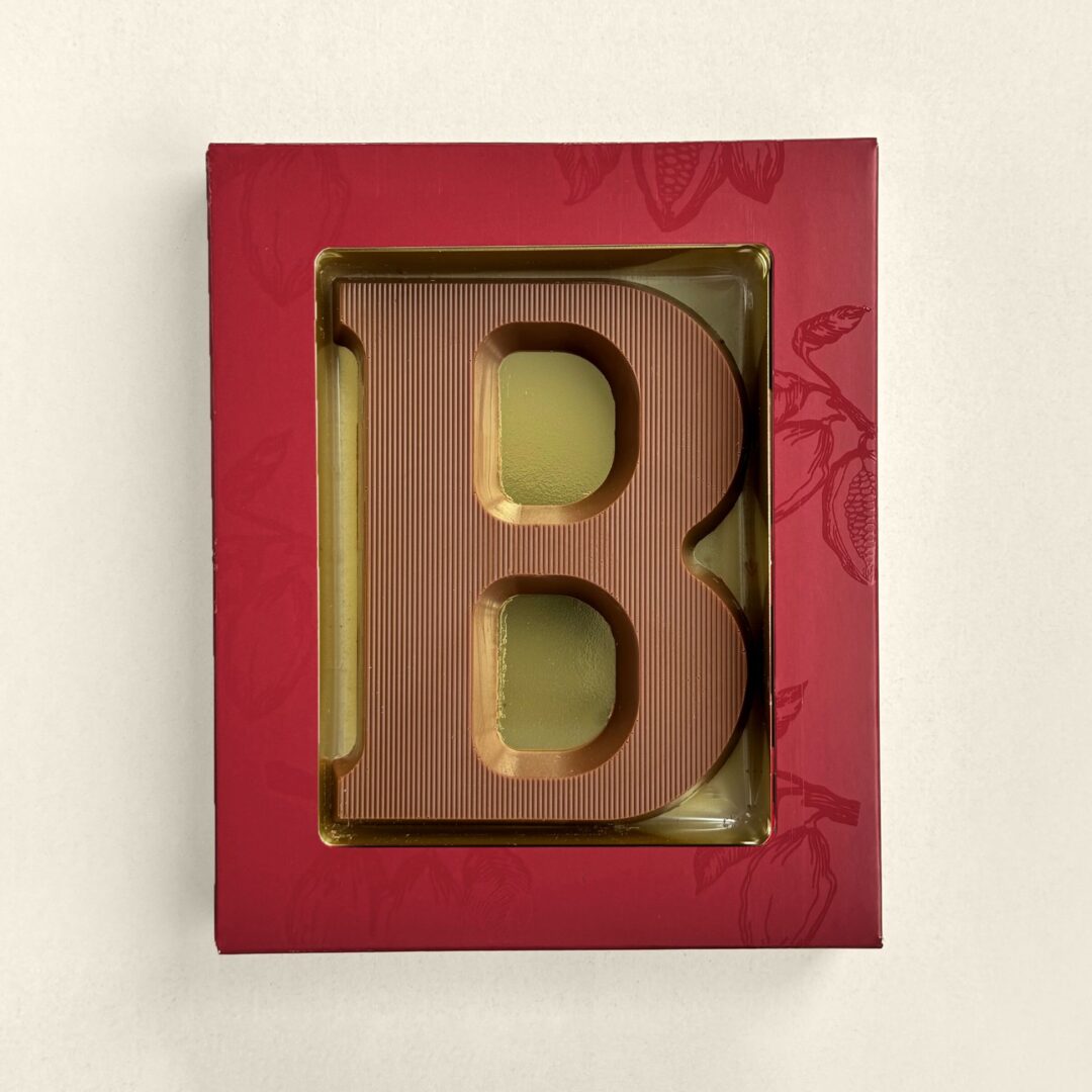 Chocoladeletter B Melk