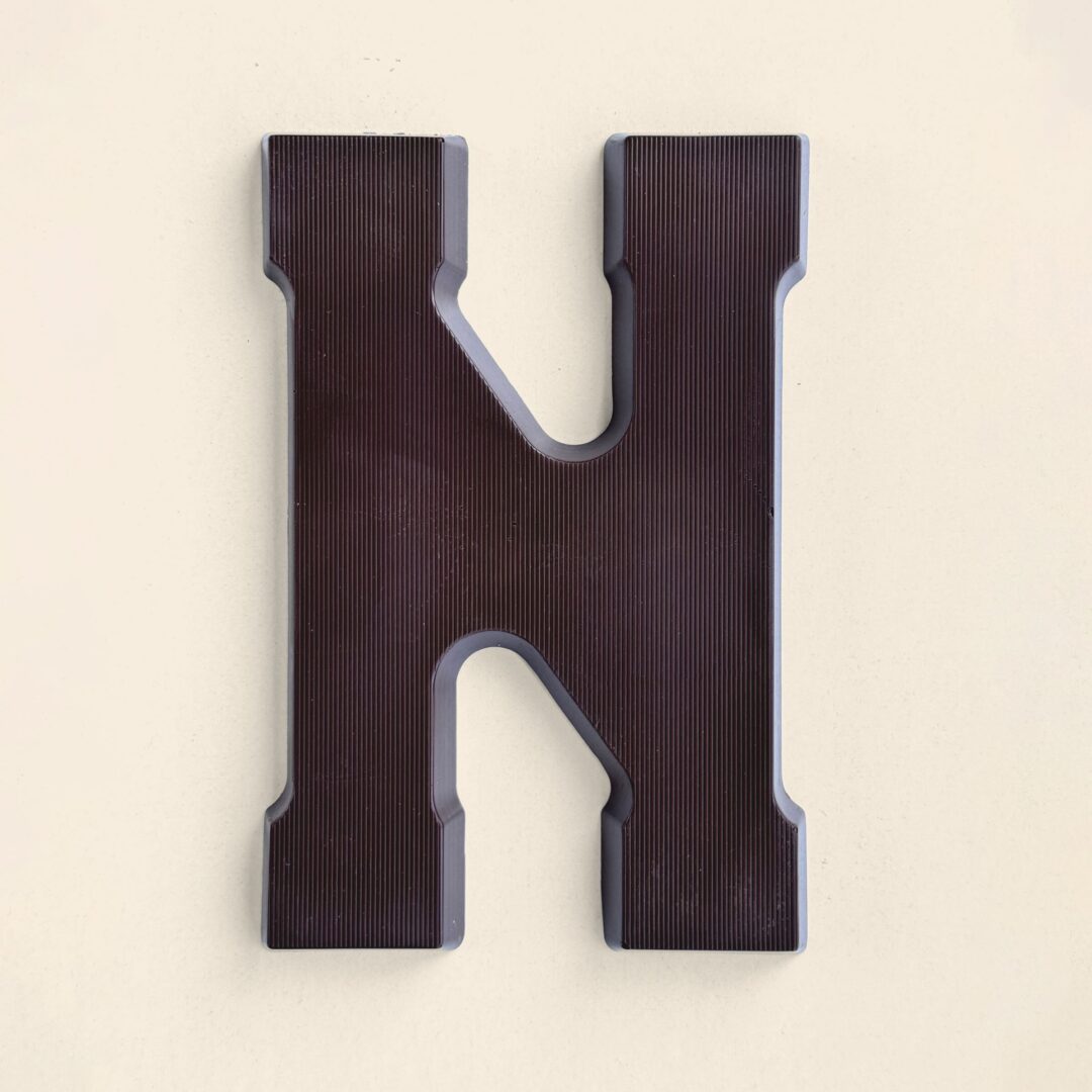 Chocoladeletter N Puur