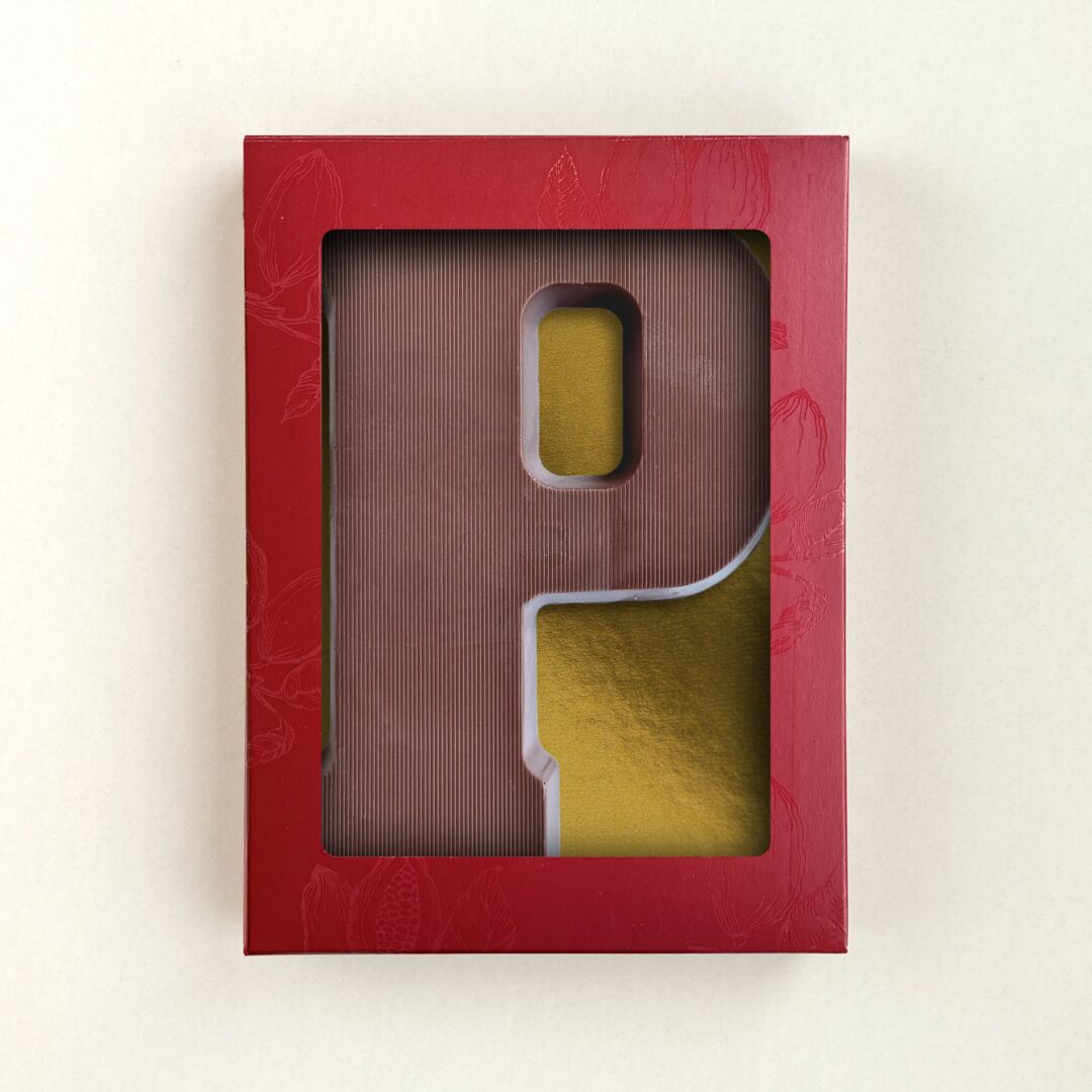Chocoladeletter P Melk