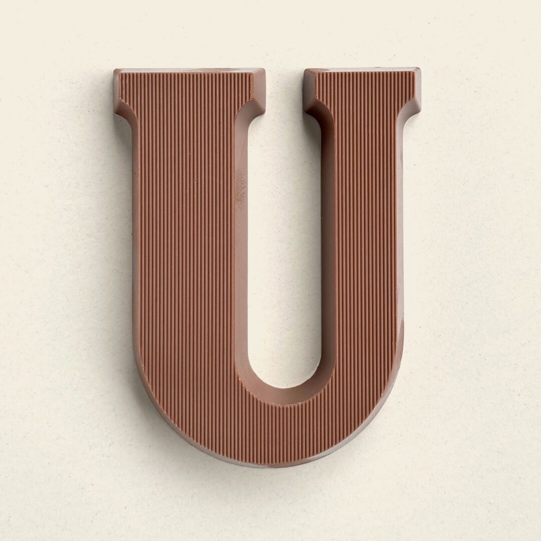 Chocoladeletter U Melk
