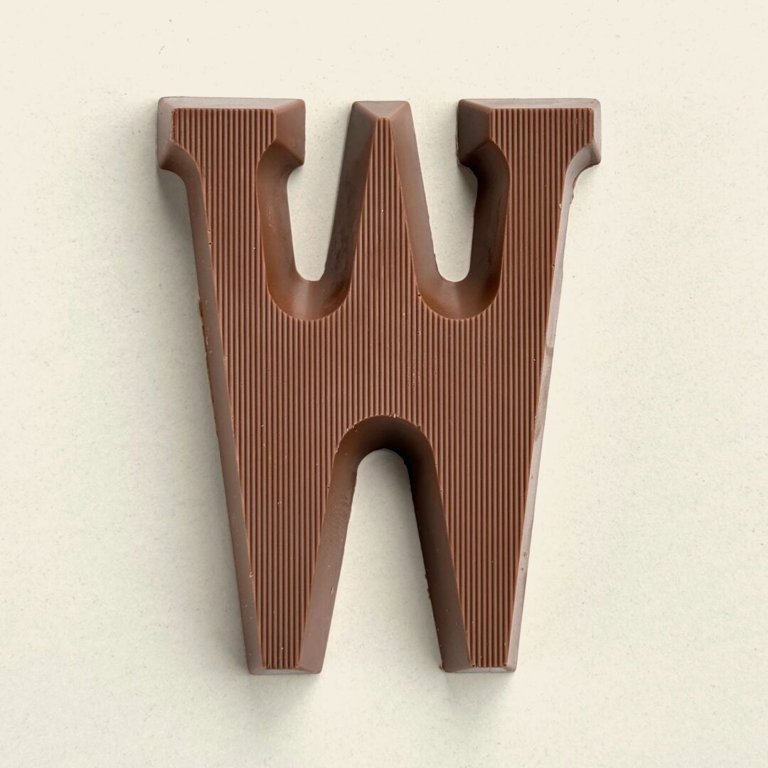 Chocoladeletter W Melk