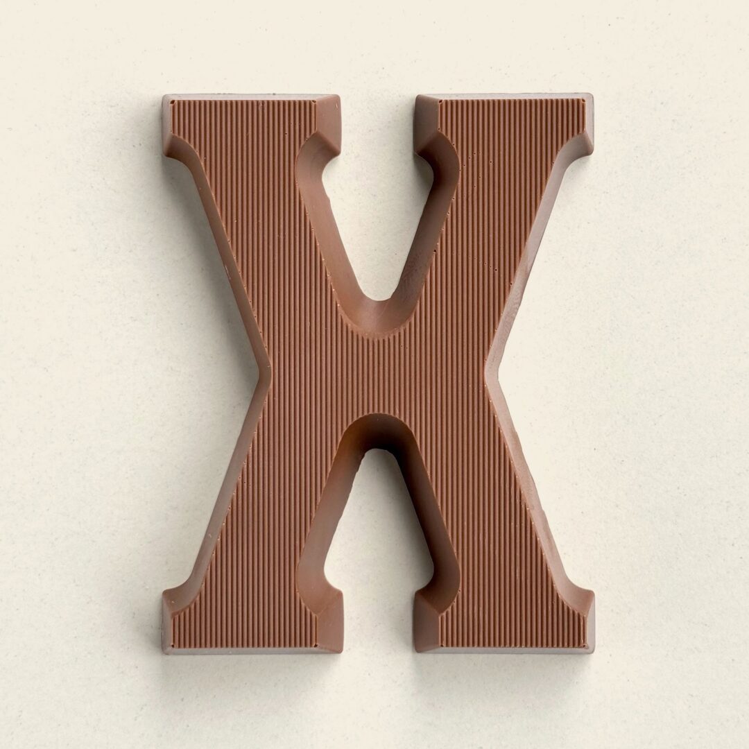 Chocoladeletter X Melk