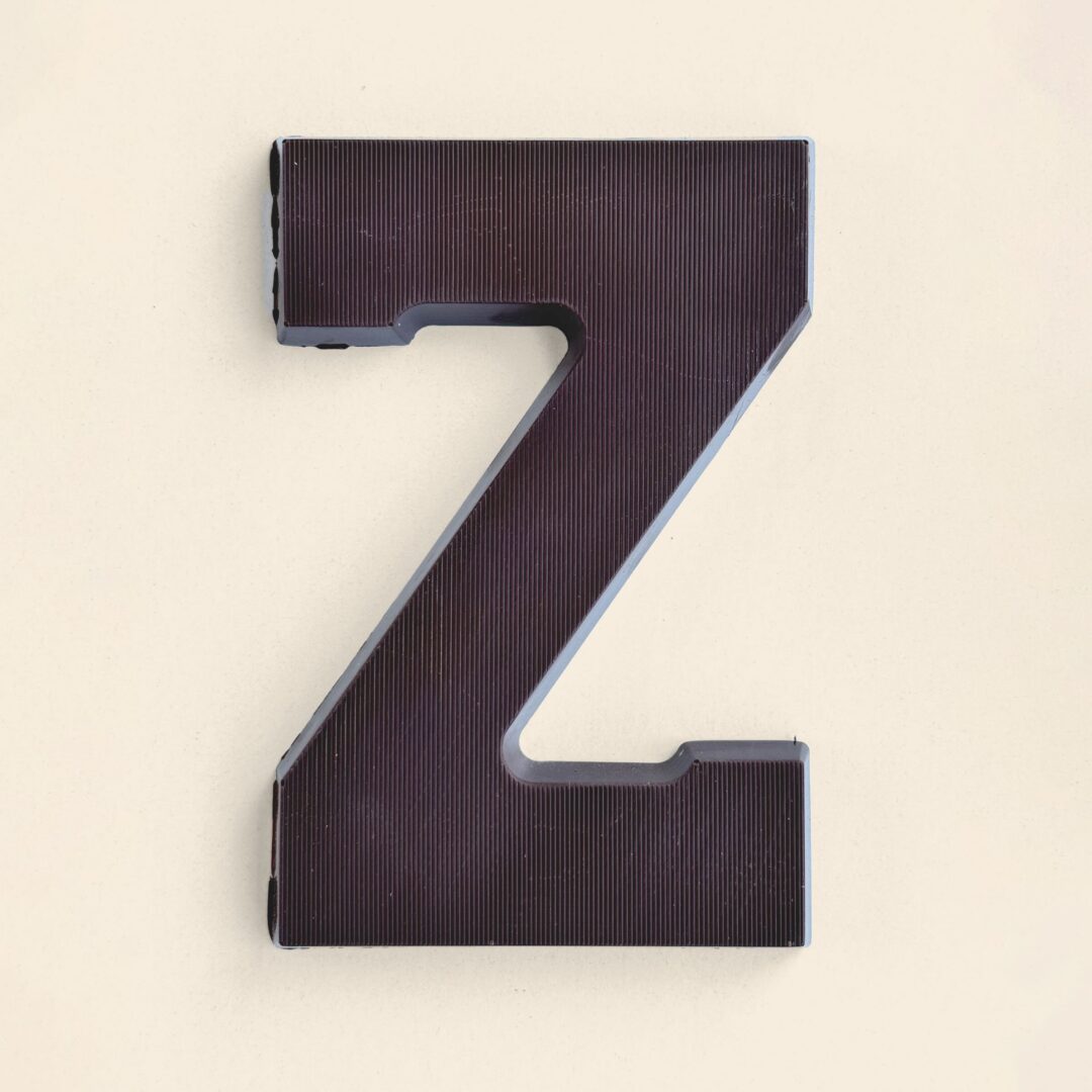 Chocoladeletter Z Puur