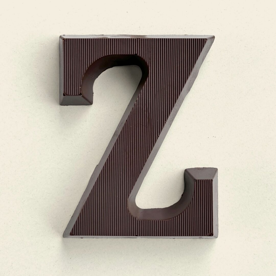 Chocoladeletter Z Puur
