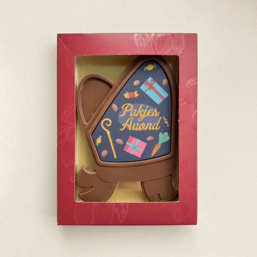 chocolade mijter pakjesavond