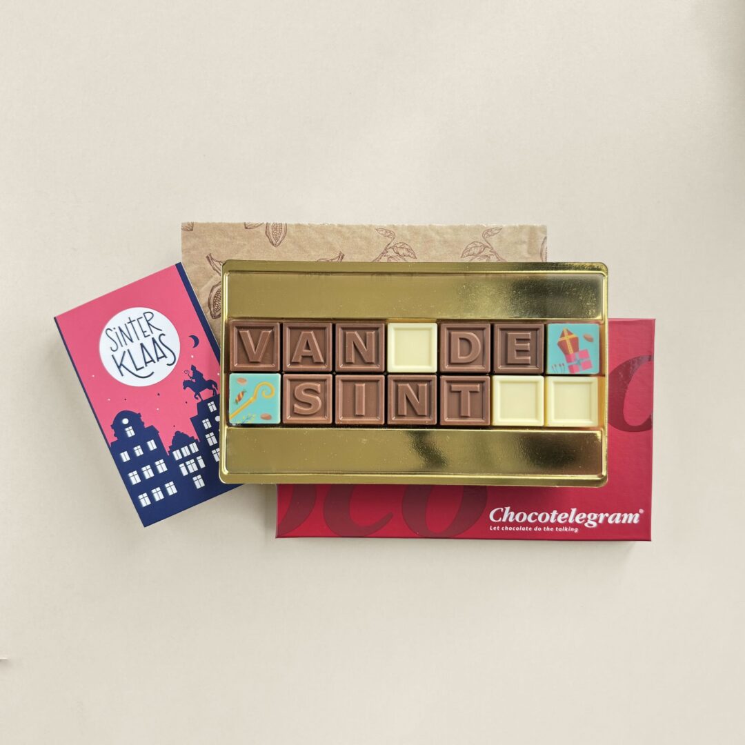Chocotelegram 14 van de sint