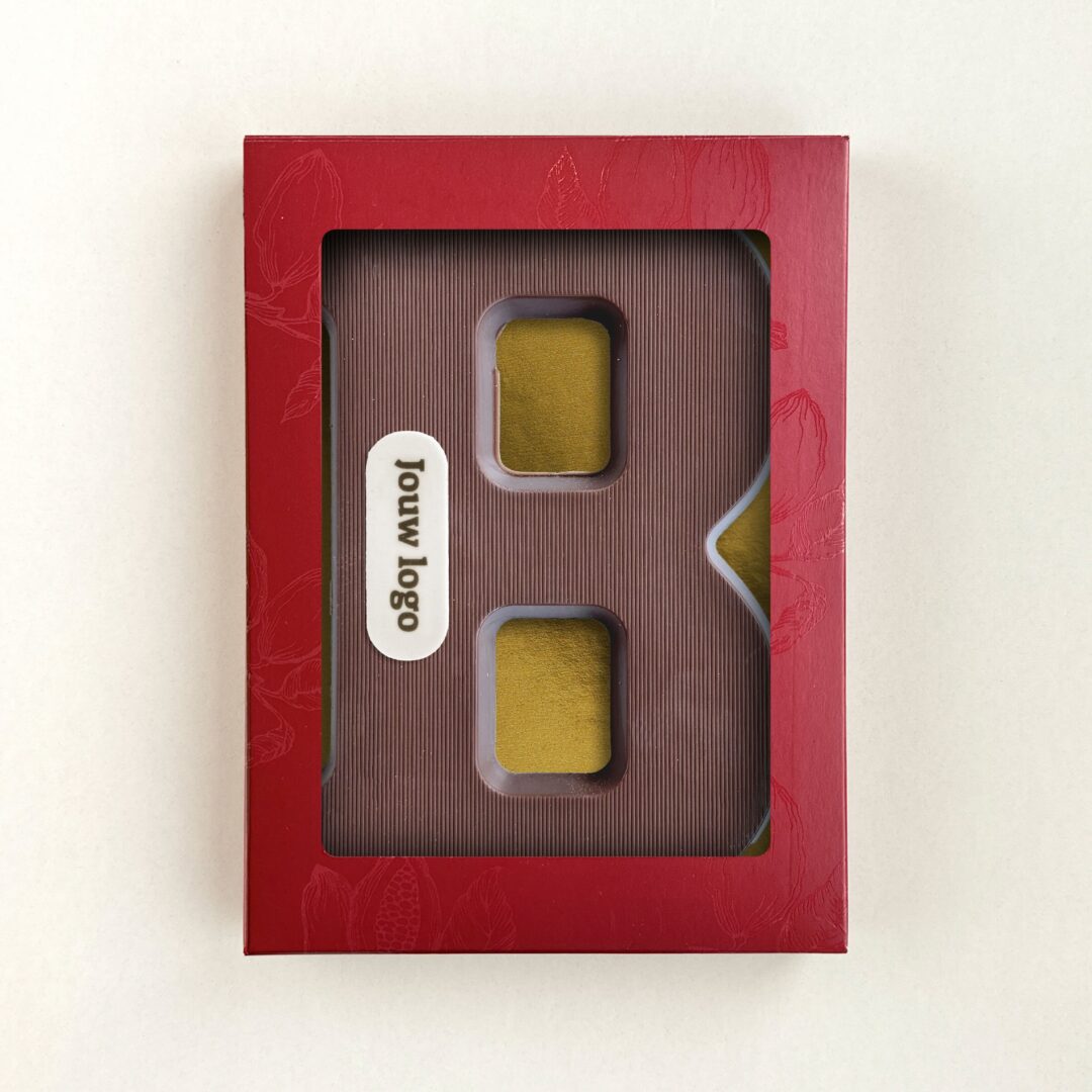 Chocoladeletter Eigen Logo B Melk