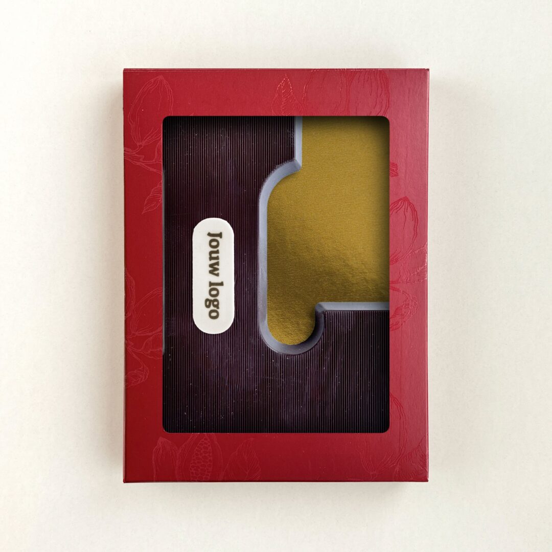 Chocoladeletter Eigen Logo L Puur