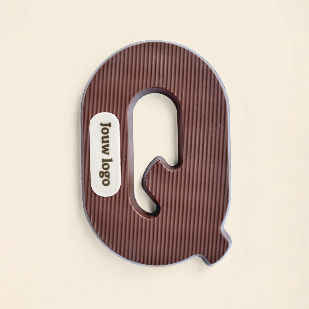 Chocoladeletter Eigen Logo Q Melk