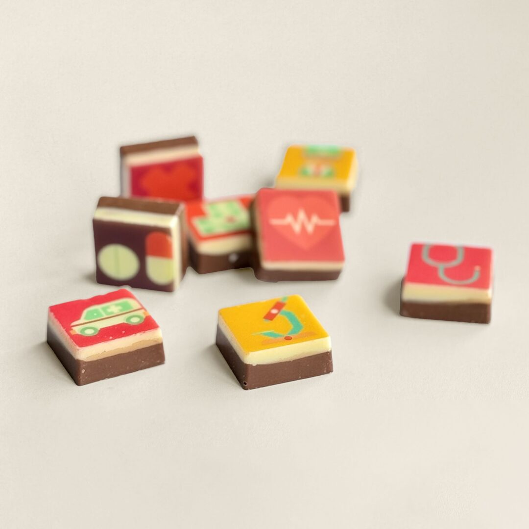 Chocoladeblokjes Dag van de Zorg